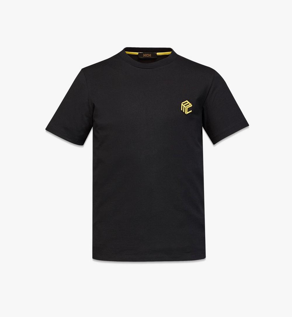 Men’s Cubic Logo T-Shirt in Organic Cotton 1
